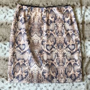 NWOT Gorgeous Carmen Marc Valvo Sequin Skirt
